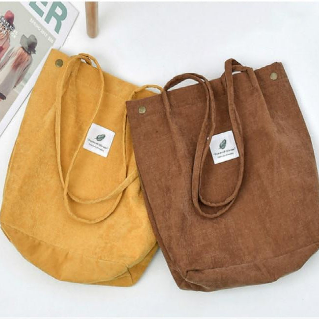 Foldable Women Canvas Shopper Bag