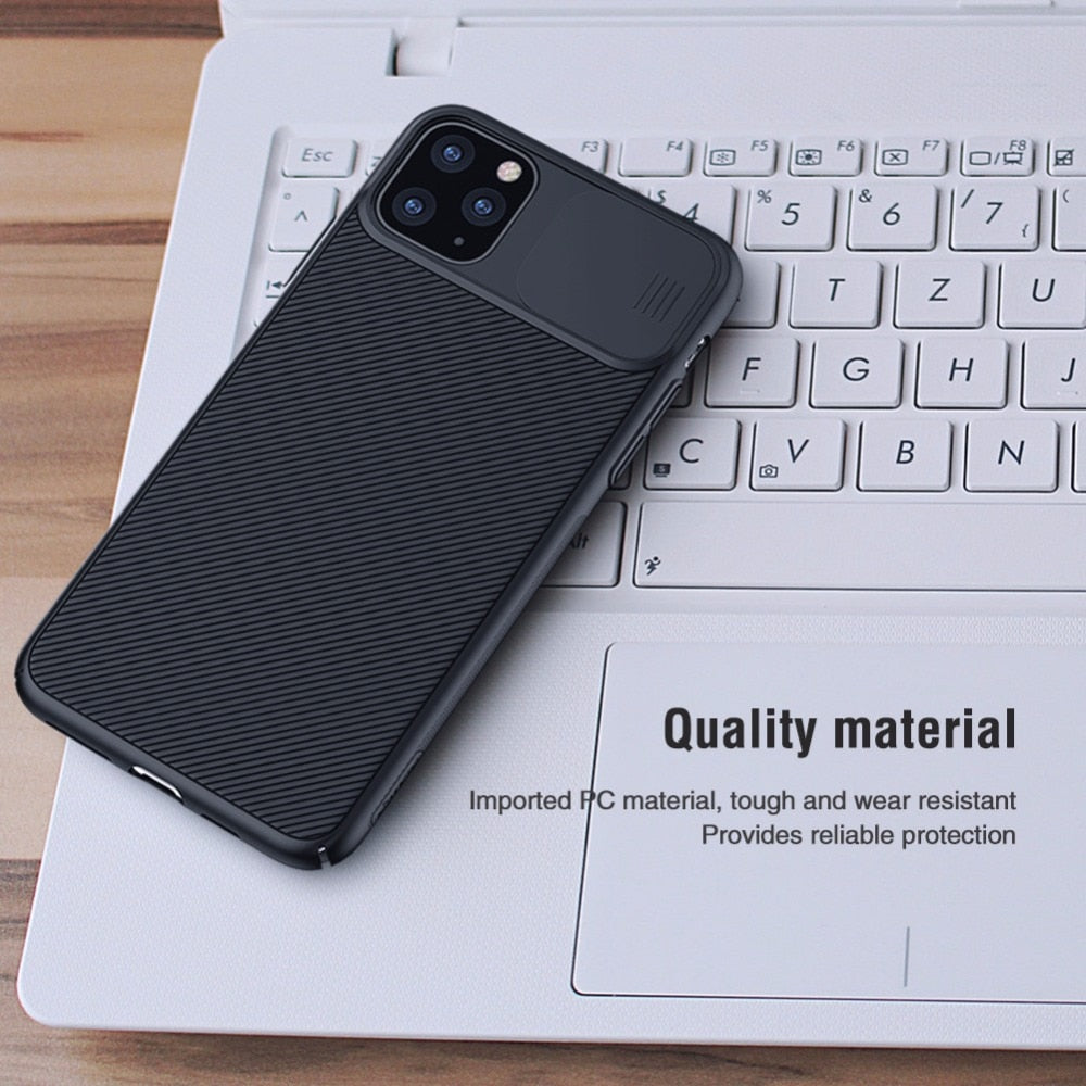 NILLKIN Protection Case For iPhone 11 Pro /Max With Slide Camera Cover