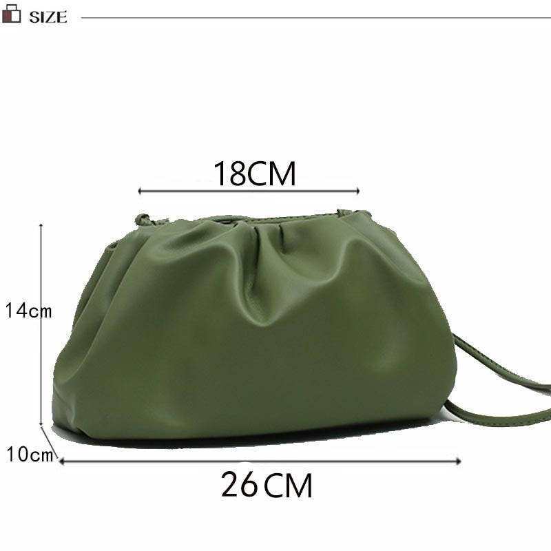 Bag For Women Cloud bag Soft Leather Madame Bag Single Shoulder Slant Dumpling Bag Handbag Day Clutches bags Messenger Bag