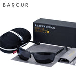 BARCUR Luxury Polarized Sunglasses for Men