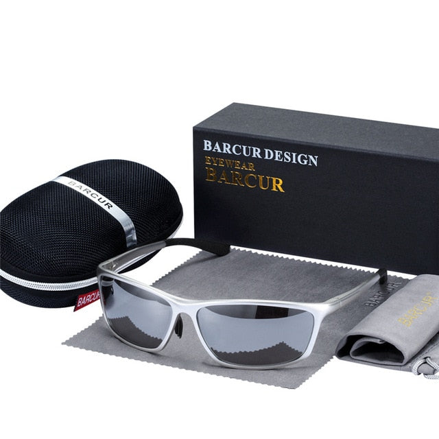 BARCUR Luxury Polarized Sunglasses for Men