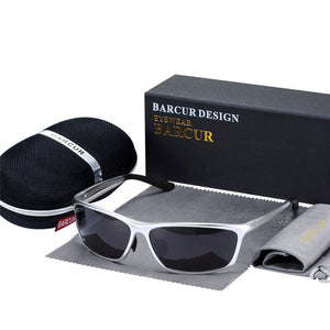 BARCUR Luxury Polarized Sunglasses for Men