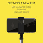 ELECTOP 3 in 1 Wireless Bluetooth Selfie Stick