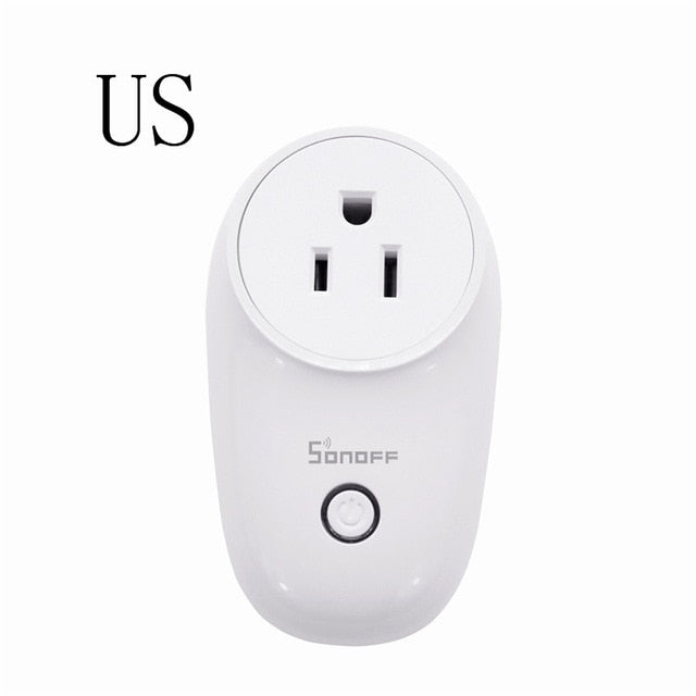 SONOFF S26 WiFi Smart Socket US/UK/EU Works With Alexa & Google Assistant