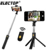 ELECTOP 3 in 1 Wireless Bluetooth Selfie Stick