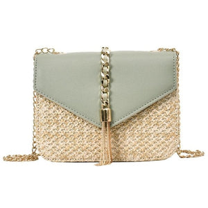 Small Straw Flap Bags For Women