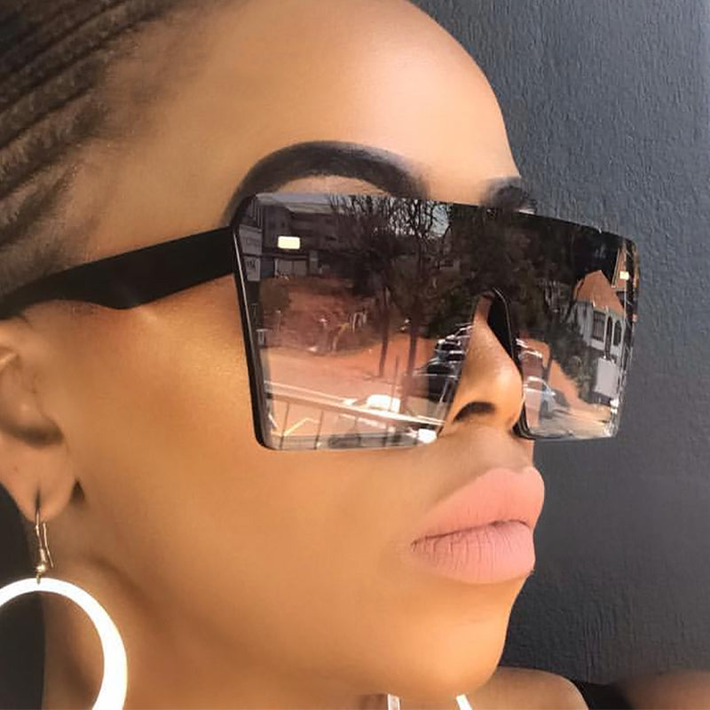 Oversized Square Luxury Sunglasses for Women