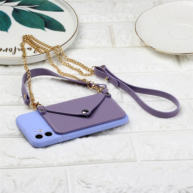 Luxury iPhone Wallet Case